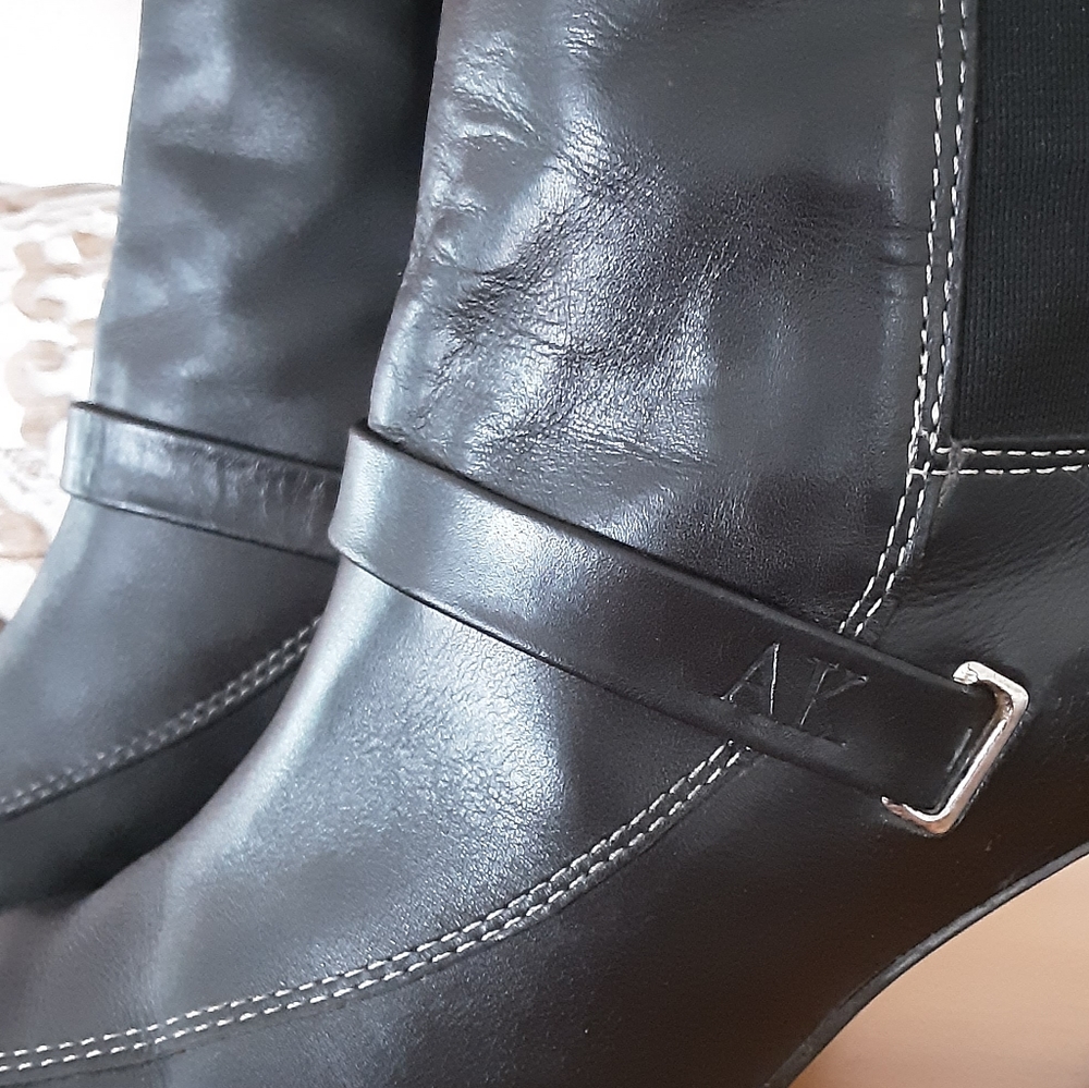 🖤Anne Klein Leather Boots - Picture 5 of 5